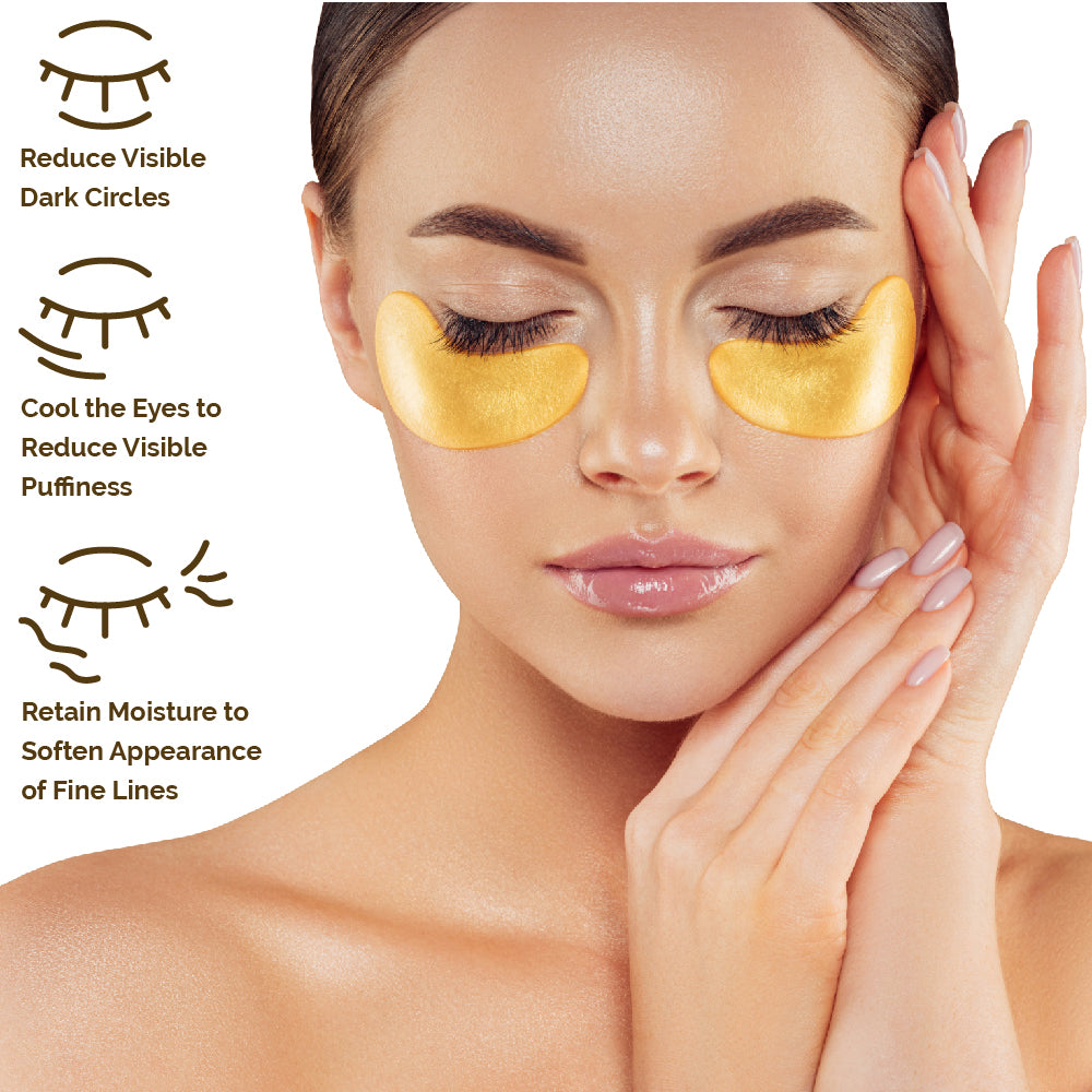 LIT ZIT Reusable Under Eye Patches – Dark Circle & Puffiness Relief | Instant Depuffing & Hydration