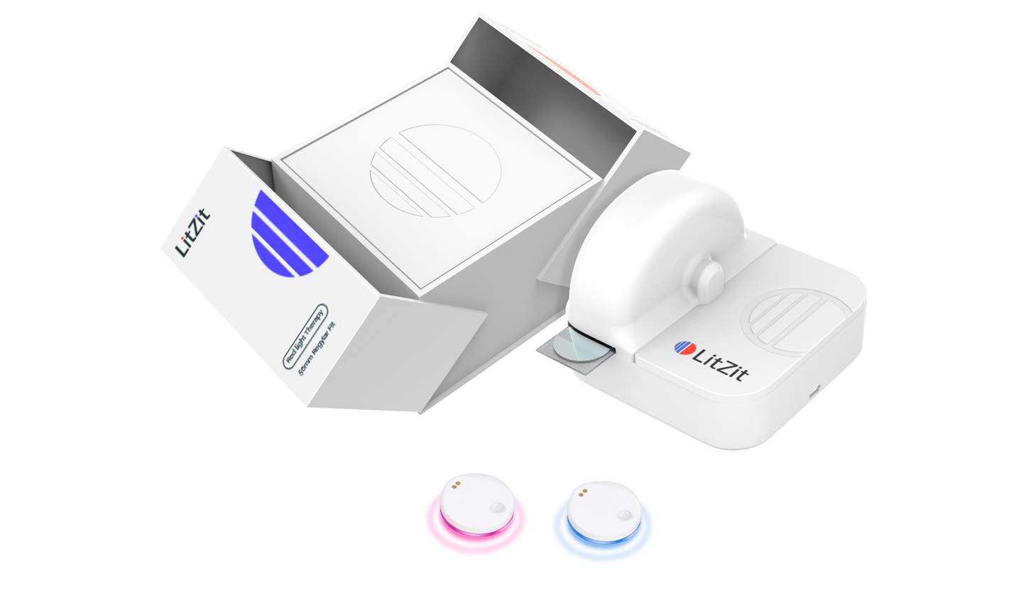 LIT ZIT Light Therapy Acne Patches