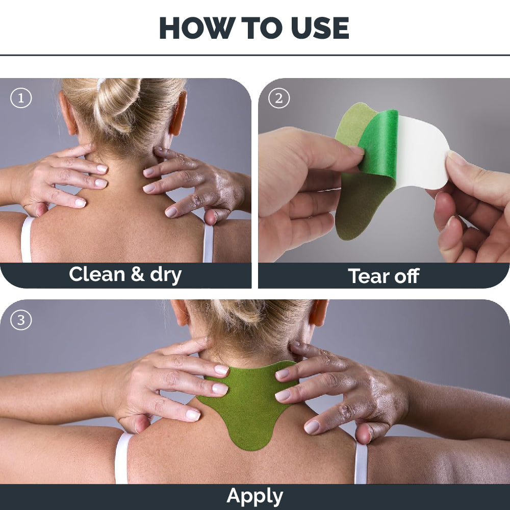 LIT ZIT Pain Relief Patches For Muscle and Knee Pain