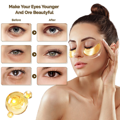 LIT ZIT Reusable Under Eye Patches – Dark Circle & Puffiness Relief | Instant Depuffing & Hydration