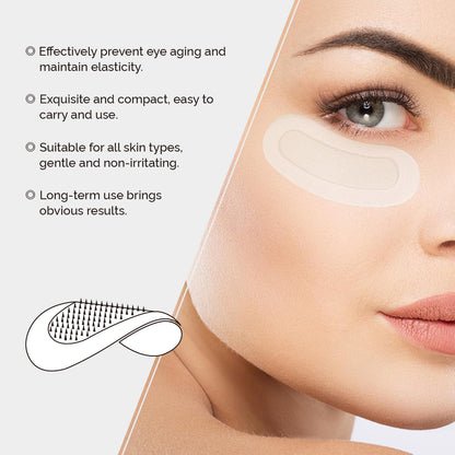 Microneedle Patches – Undereye, Forehead, Crow’s Feet & Smile Lines Treatment Pack of 4