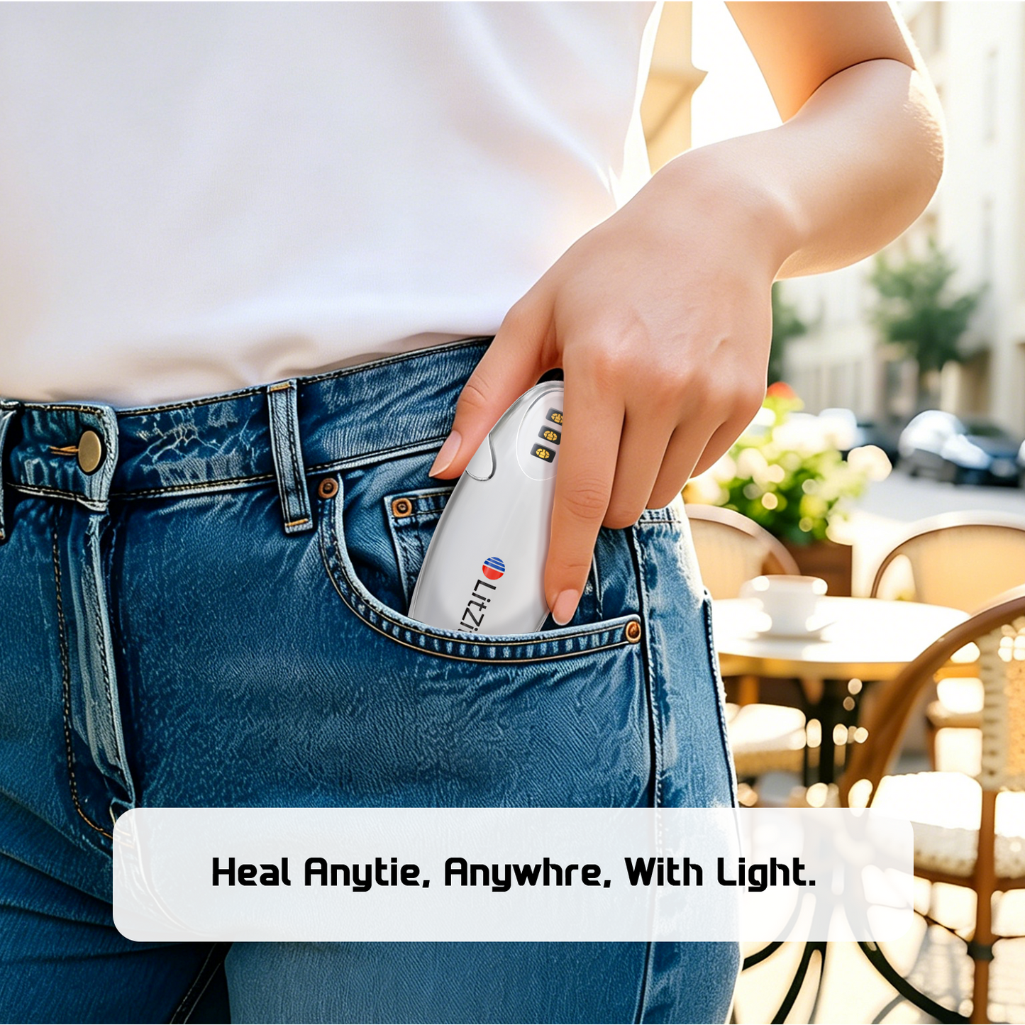 FDA Cleared | Fast Healing Cold Sore Treatment – Clinically Proven 1072nm Infrared Device With Replaceable Battery