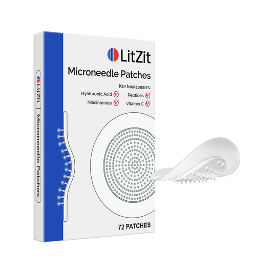 LIT ZIT Microneedle Blemish Patches - Fast-Acting Acne Patches for Face